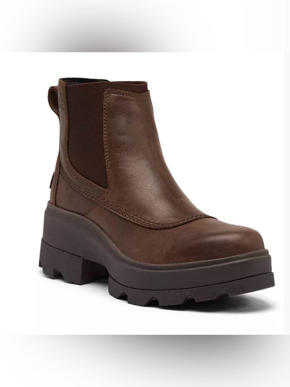 Sorel Joan FRWD Women’s Waterproof Leather Chelsea Boots Brown - NWT